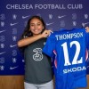 切尔西女足官方：20岁美国前锋艾丽莎-汤普森加盟，签约至2030年