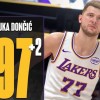 NBA2K能力更新：东契奇+2当前值97 文班亚马库里均达95